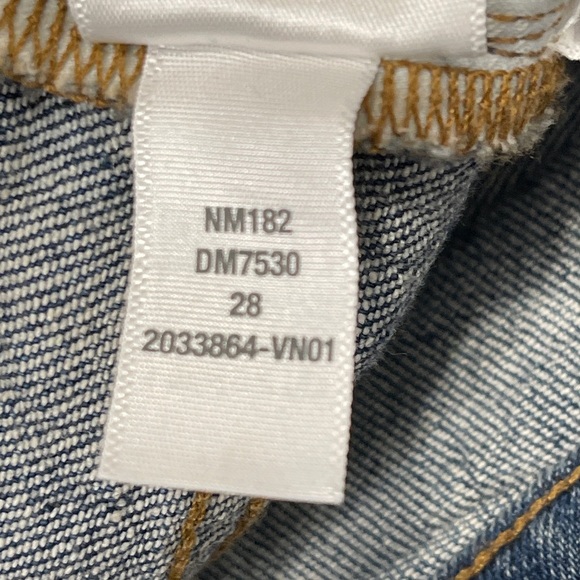 Madewell The Perfect Vintage Jean Decatur Wash Size 28 - Picture 10 of 10